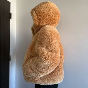 UGG Ronney High Pile Puffer Jacket - Oolong